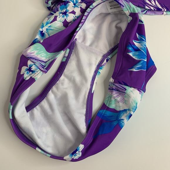 Kanu Surf Girls Melanie Beach Sport 2 Piece Tankini Swimsuit Size 14 UPF 50+ - Picture 9 of 13